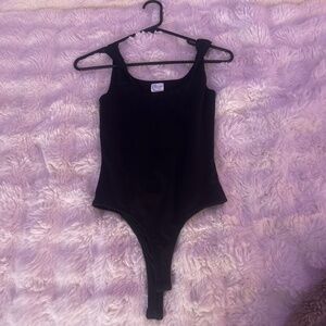 Francesca’s Xs black women’s bodysuit
